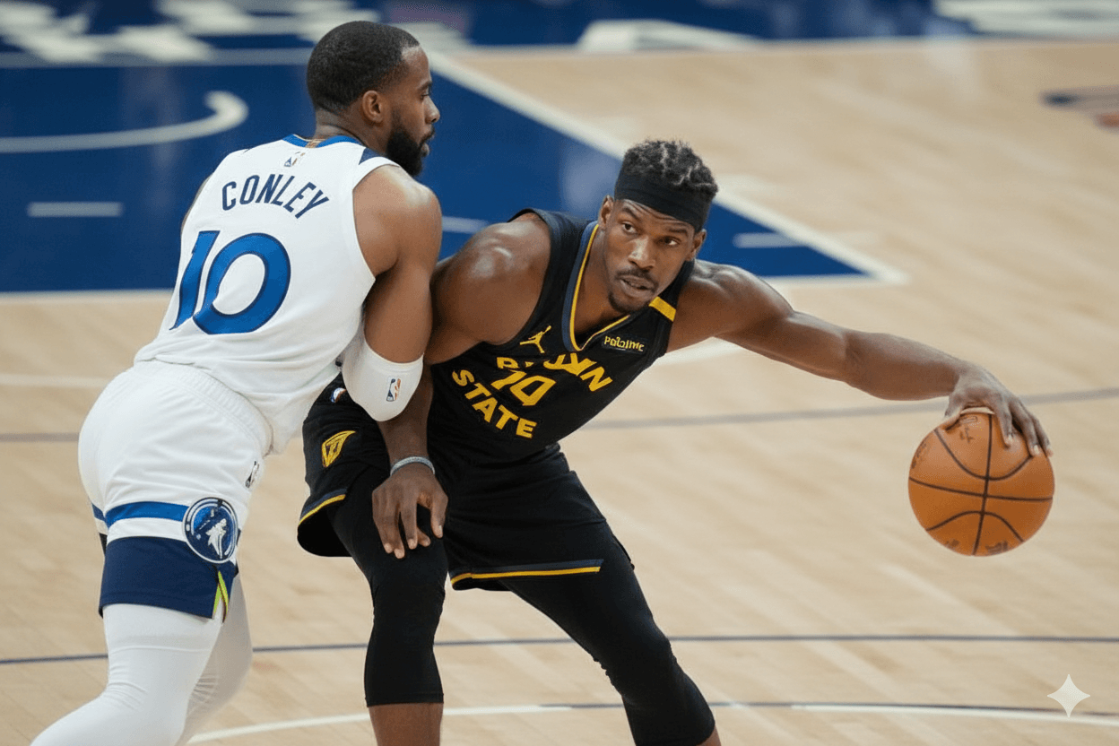 Timberwolves vs Warriors featured game visual 2