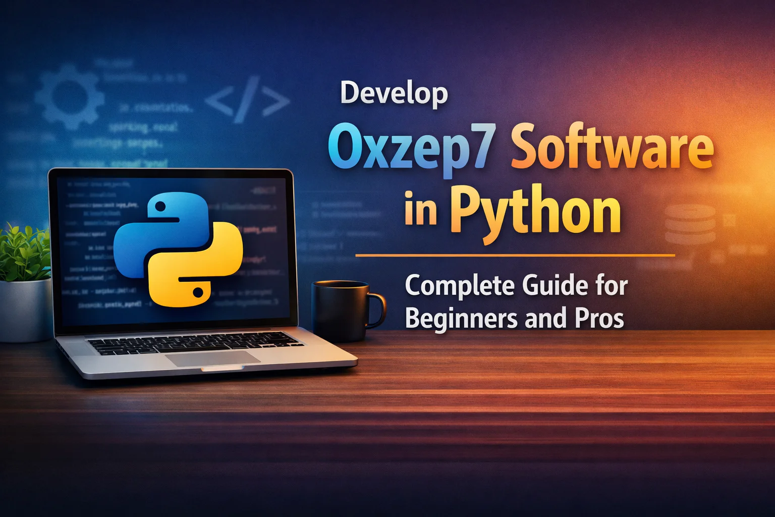 Develop Oxzep7 Software