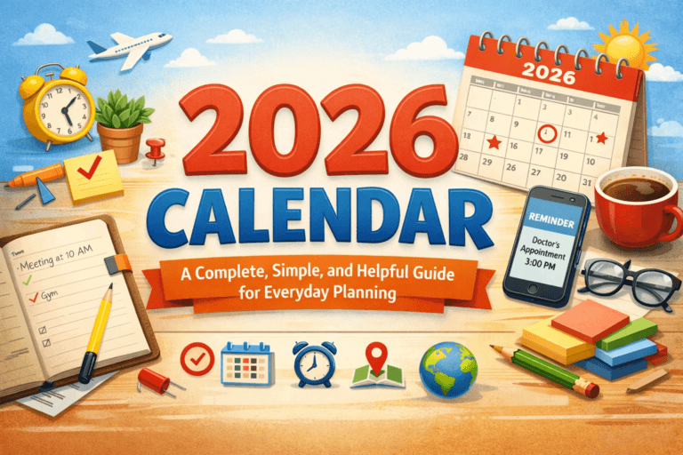 2026 Calendar
