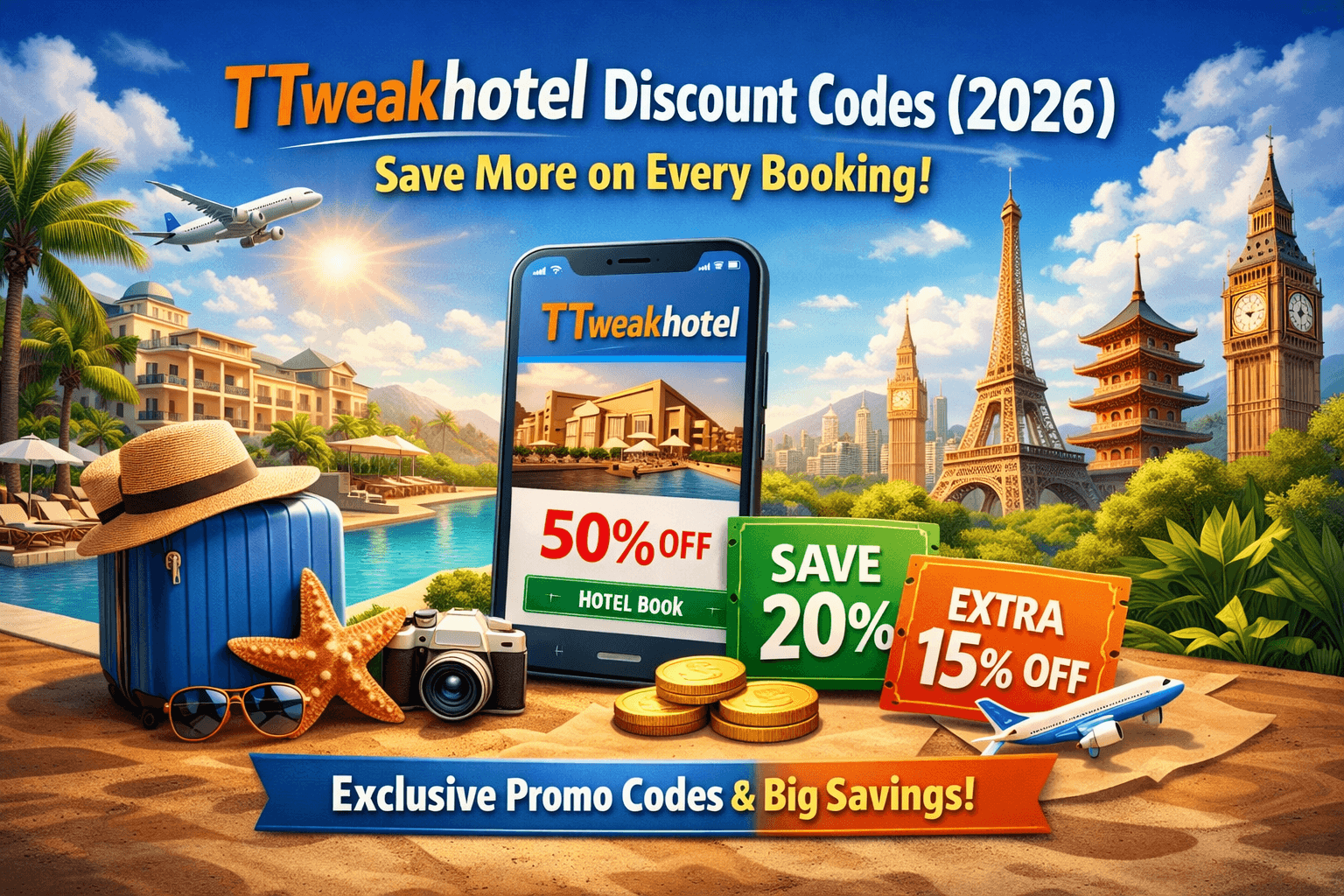 TTweakhotel Discount Codes
