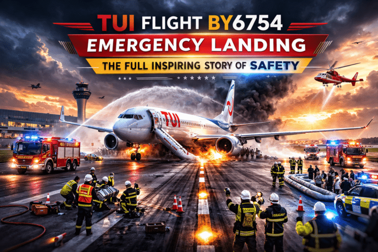 TUI Flight BY6754 Emergency Landing