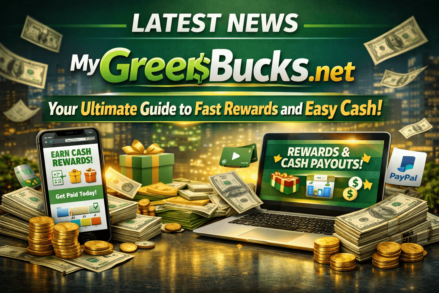 Latest News MyGreenBucks.net