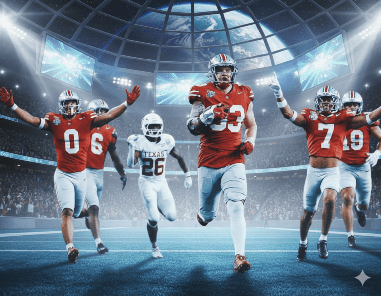 Ohio State Buckeyes Football vs Texas Longhorns Football Match Player Stats