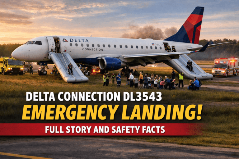 Delta Connection DL3543 Emergency Landing