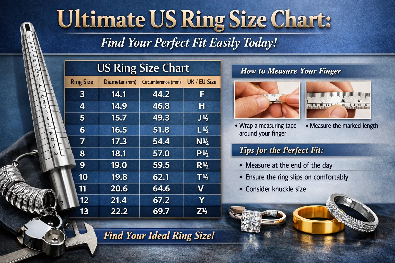 Ring Size Chart