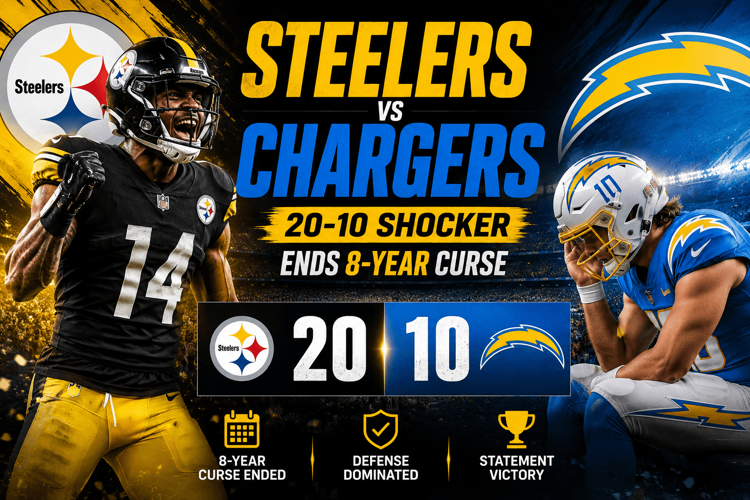 Steelers vs Chargers