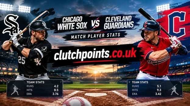 Chicago White Sox vs Cleveland Guardians match player stats